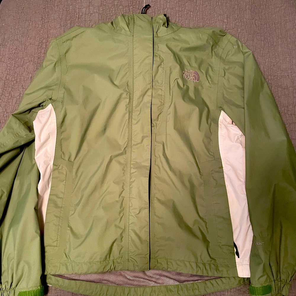 North Face rain jacket size S